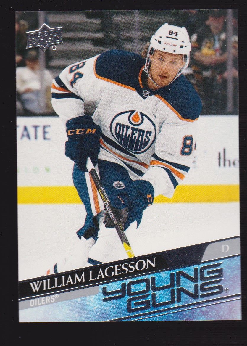(image for) 2020-21 Upper Deck #479 William Lagesson YG RC